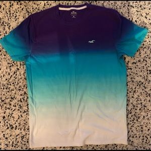 Hollister multi color crew neck Tshirt size M